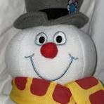 Frosty The Snowman Plush 13” Doll Toy Factory Stuffed Hat Yellow Scarf  Christmas