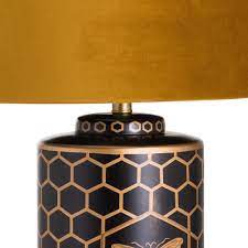 You can find it for sale in the online store of naharro furniture. Harlow Bee Table Lamp With Mustard Shade Lighting From Breeze Furniture Uk