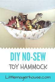 It's time to tame those problematic plushy 11 of 16. Diy Stuffed Animal Storage Hammock Easy No Sew Little Mager House