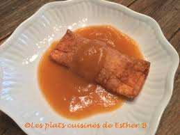 Les Plats Cuisines De Esther B Sauce A Egg Rolls Food Egg Roll Sauce Egg Rolls