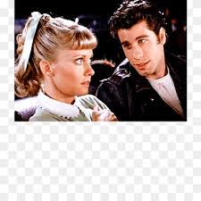 Het motief wordt aangepast en geprint naar bestelling. John Travolta Grease Live Olivia Newton John Betty Rizzo Grease Film Sandy Betty Rizzo Png Pngwing