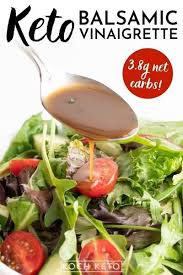 Super Simple Keto Balsamic Vinaigrette Dressing Kochketo Com In 2020