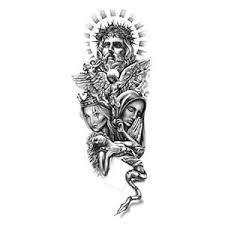 The tattoos will exude religious sentiments. Custom Tattoo Design Tatuagem Religiosa No Braco Desenho De Tatuagem De Mandala Braco Preenchido Tatuagem