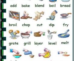 They're also packed with nasunin chemicals that improve blood flow to the brain and anthocya. Cooking Verbs Picture Dictionary