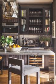 Don't hesitate to use gray wall colors in your kitchen. Inside This Playful But Glamorous Chelsea Penthouse Luxe Interiors Design