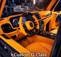 This Pink G-Wagon interior transformation is a true luxury ...