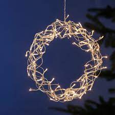 led lichterkranz fur fenster weihnachtsbeleuchtung weihnachtsdeko fenster led