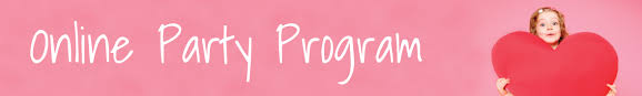 Online Party Program Lovable Labels