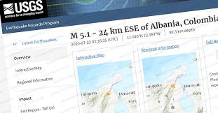Susto en algunas ciudades de colombia por temblor en el meta. Temblor En Colombia De Magnitud 5 4 Hoy Martes 21 Julio 2020 Terremoto Sismo Epicentro La Guajira Albania En Vivo Twitter Facebook Www Sgc Gov Co Educacionenred Pe
