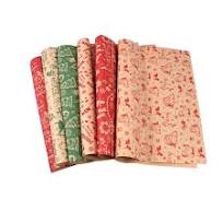 Foska Different Styles Christmas Tree Snowman Santa Claus Gift Wrapping  Gift for Packing Festival Kids 100g Kraft Paper