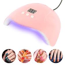 Odomy 54w Professional Uv Gel Nail Lamp With Led Light Pink Nail Polish 100pcs Artificial Nails Walmart Com Walmart Com