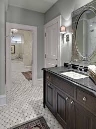 Benjamin Moore Wickham Gray Hc 171 Traditional Bathroom Traditional Bathroom Designs Bathroom Color Schemes