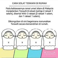 Ianya ditunaikan pada dua rakaat pertama dan memberi salam. Solatsunatterawih Instagram Posts Photos And Videos Picuki Com