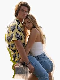 Sarah And John B Sticker By Allamericanash Cute Couples Outer Banks Celebs