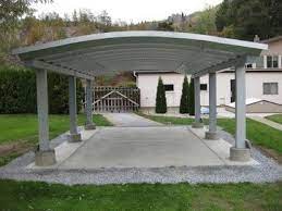 Carports Modern Landscape Toronto Future Steel Cantilever Carport Modern Landscaping Carport