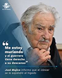 Lo que pido es que me dejen tranquilo" 🇺🇾 El expresidente de Uruguay,  José Mujica, informó que el cáncer que le fue descubierto en el esófago  ahora se le expandió al hígado