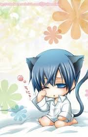 Neko Boy Anime One day one of the hitachiin twins knock off his hood. neko boy anime