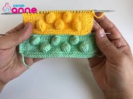 Tomurcuk Orgu Modeli Yapilisi Baby Knitting Patterns Bebek Sapkasi Orme Orgu