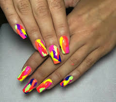 Multi Coloured Nails New Trend And Best Designs Ladylife One of the reasons why this nail art is so popular is that it's high on the elegance quotient.