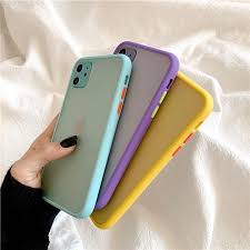 Simple Matte Shockproof Soft Silicone Phone Case For I Phone 11 Pro Max Xr Xs 6s 8 7 Plus Mint Iphone Cases Apple Phone Case Iphone Phone Cases