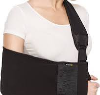 BraceUP Arm Sling for Shoulder Injury for Women and Men - Rotator Cuff  Torn, Wrist and Elbow Surgery with Adjustable Padded Arm Support Strap