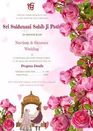 Sukhmani Sahib Paath Invitation New House,Digital Instant Sikh,Canva Invite  Template Diy Akhand Paath Ghar Home Couple Marriage Anniversary - Etsy