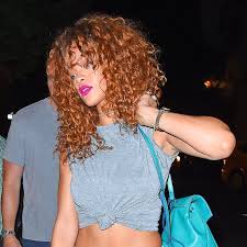 See more ideas about rihanna hairstyles, rihanna, hair styles. Rihanna Wore The Pink Lipstick Of Our Dreams Curly Hair Inspiration Rihanna Curly Hair Curly Hair Styles