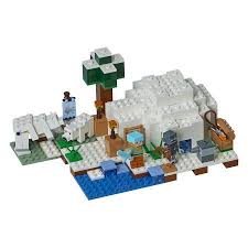 Lego Minecraft The Polar Igloo21142 Walmart Com In 2021 Lego Minecraft Shop Lego Minecraft