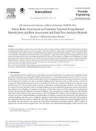 Beli rompi safety k3 terbaik harga murah july 2021 terbaru di tokopedia! Pdf Safety Risks Assessment On Container Terminal Using Hazard Identification And Risk Assessment And Fault Tree Analysis Methods