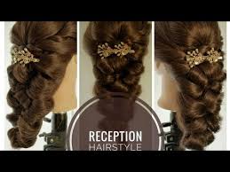 It's the ultimate hair hack. Reception Hairstyles Wedding Hairstyle Series Basket Braid Kavya S Bridal Makeovers Youtube