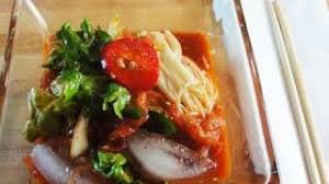 Mulhoe resep / السلام عليكم أخواتي الاخوة: Mulhoe Spicy Raw Fish Soup Recipe Maangchi Com