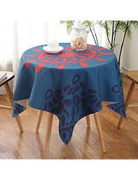 In fact, there are many reasons to introduce a tablecloth into your living area as a covering for an accent piece, such as a side a tablecloth for a side table is the perfect way to introduce an element of pattern. Pin On Dining Kitchen Table