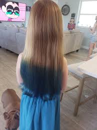 #the dang box cost 9.18 plus all the extra stuff we had to buy ugghhh #did this myself #mistake? Sky Blue Color Brilliance Brights Semi Permanent Hair Color By Ion Demi Semi Permanent Hair Color Sally Beauty