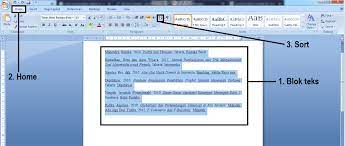 Cara menulis daftar pustaka dari berbagai sumber. Cara Mengurutkan Daftar Pustaka Sesuai Abjad Di Word