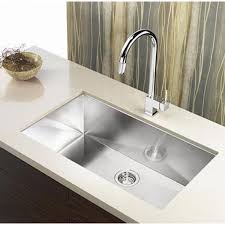 36 Inch Stainless Steel Undermount Single Bowl Kitchen Sink Zero Radius Design Kitchen Sink Design Undermount Kitchen Sinks Contemporary Kitchen Sinks