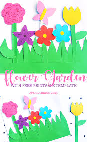 Paper Flower Garden Craft Garden Crafts For Kids Paper Flowers For Kids Paper Flowers Craft