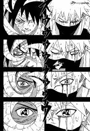 Naruto 605 Read Naruto 605 Online Page 4 Mangekyou Sharingan Naruto Kakashi Anime Naruto