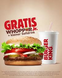 Акции burger king на сегодня. Burger King Deutschland Helfer Aktion Facebook