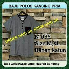 Ciri khasnya adalah bentuk kerah kaos yang menyerupai huruf v. kaos ini digemari karena tidak membatasi gerak leher. Bisa Cod Kaos Kancing Pria Dewasa Kerah V Garis Bahan Katun Tangan Pendek Model Terbaru Shopee Indonesia