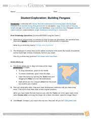 Rachel hurlbut sept 3 bio 10 diffusion diffusion osmosis osmosis. 7 3buildingpangaea Kylereighard Name Date Student Exploration Building Pangaea Vocabulary Continental Drift Theory That The Continents Are Moving Course Hero