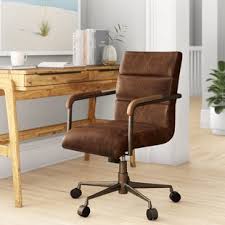 › wooden office chairs with arms. Wood Office Chairs You Ll Love In 2021 Wayfair