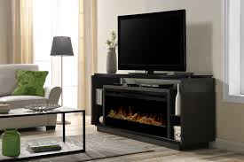 The fireplace console can accommodate flat panel tvs and includes cabinets for storing media and gaming. Dimplex Electric Fireplace Media Console David The Fireplace Club