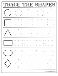 Free Printable Shapes Worksheets For Toddlers And Preschoolers Shape Activities Preschool Preschool Forms Preschool Learning Activities