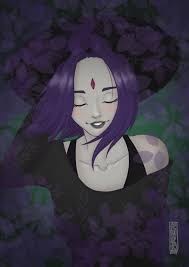 Favorite add to juvenile titans inspired character masks! Artstation Fanart Of Raven From Teen Titans Fernanda Brognoli Devincenzi