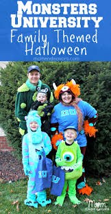 A few days ago i posted a tutorial on my mike wazowski costume, and today i want to continue with posting a tutorial for emery's boo costume. Diy Monsters University Family Costumes Mom Endeavors