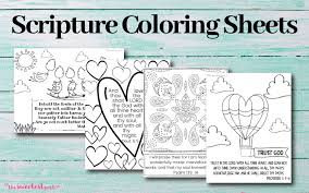 There's something for everyone from beginners to the advanced. Printable Bible Verse Coloring Pages For Kids Adults The Sweetest Part