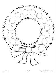 10 Christmas Do A Dot Printables Preschool Christmas Christmas Crafts Christmas Activities For Kids