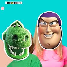 STAR CUTOUTS SMP55 Disney Toy Story 6 Pack-Buzz, Woody X 2, Jessie, Rex  Mask, Multicolored, One Size : Buy Online at Best Price in KSA