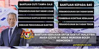 Download bantuan rakyat malaysia for android on aptoide right now! Senarai Bantuan Kerajaan Malaysia Semasa Covid 19 Anda Mungkin Boleh Mohon My Kerja