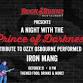 Rock & Brews Live Music: Iron Mang (Ozzy Osbourne event image
